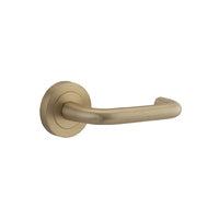 IVER OSLO LEVER DOOR HANDLE ON ROUND ROSE - CUSTOMISE TO YOUR NEEDS