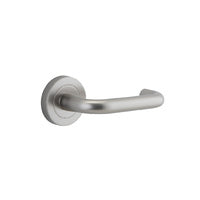 IVER OSLO LEVER DOOR HANDLE ON ROUND ROSE - CUSTOMISE TO YOUR NEEDS