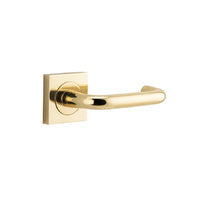 IVER OSLO SQUARE LEVER DOOR HANDLE ON ROSE - CUSTOMISE TO YOUR NEEDS