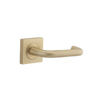 IVER OSLO SQUARE LEVER DOOR HANDLE ON ROSE - CUSTOMISE TO YOUR NEEDS