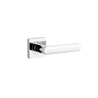 IVER OSAKA DOOR LEVER HANDLE ON SQUARE ROSE - CUSTOMISE TO YOUR NEEDS