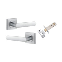 IVER OSAKA DOOR LEVER HANDLE ON SQUARE ROSE - CUSTOMISE TO YOUR NEEDS