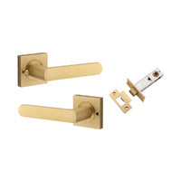 IVER OSAKA DOOR LEVER HANDLE ON SQUARE ROSE - CUSTOMISE TO YOUR NEEDS