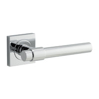 IVER HELSINKI DOOR LEVER HANDLE ON SQUARE ROSE - AVAILABLE IN VARIOUS FINISHES - CUSTOMISE TO YOUR NEEDS