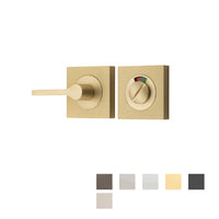 IVER ACCESSIBILITY ROUND PRIVACY TURN W/ INDICATOR - AVAILABLE IN VARIOUS FINISHES