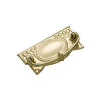 Tradco Edwardian Cabinet Pull Handle Sheet Brass