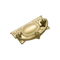 Tradco Edwardian Cabinet Pull Handle Sheet Brass