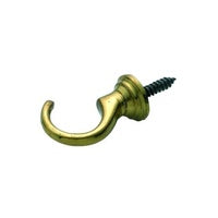 Tradco Cup Hook Polished Brass