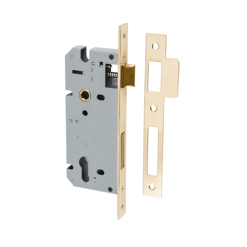 IVER 85MM EURO MORTICE LOCK - AVAILABLE IN VARIOUS FINISHES AND SIZES