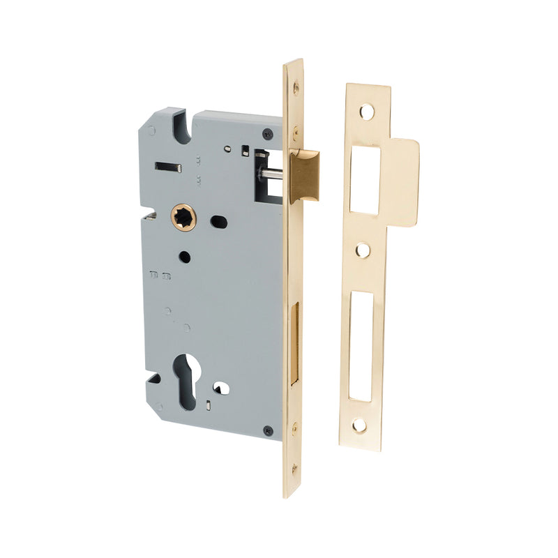 IVER 85MM EURO MORTICE LOCK - AVAILABLE IN VARIOUS FINISHES AND SIZES