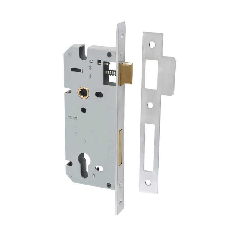 IVER 85MM EURO MORTICE LOCK - AVAILABLE IN VARIOUS FINISHES AND SIZES