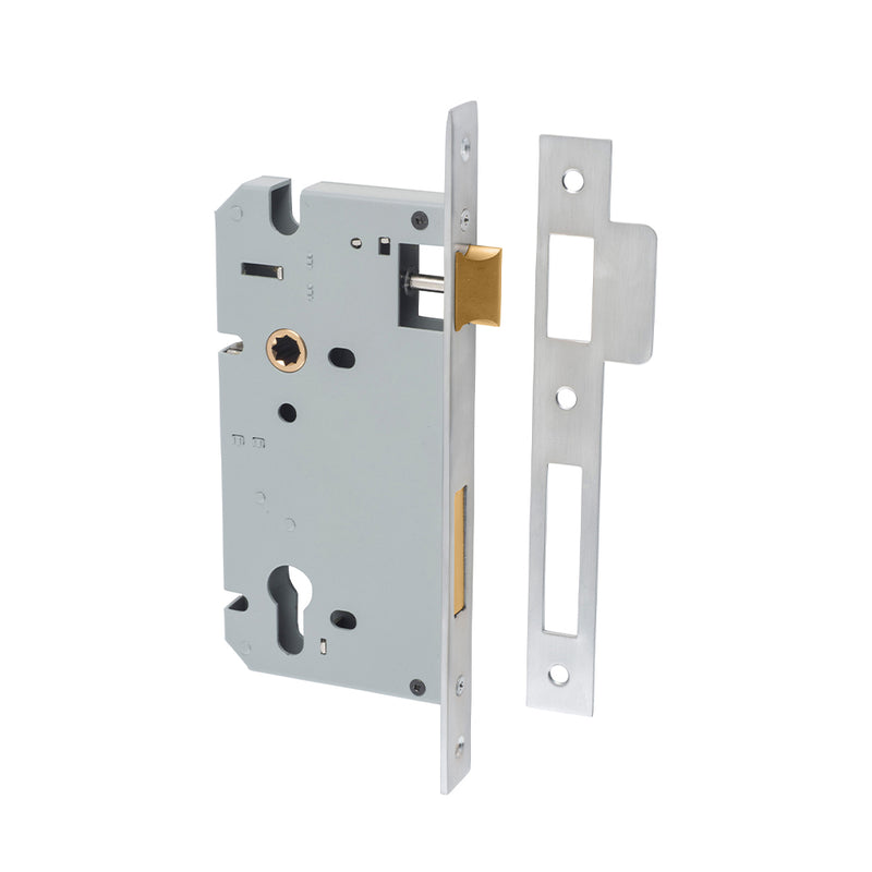 IVER 85MM EURO MORTICE LOCK - AVAILABLE IN VARIOUS FINISHES AND SIZES