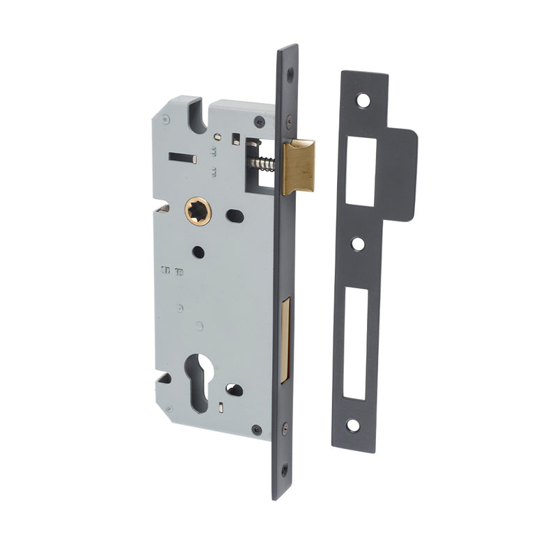 IVER 85MM EURO MORTICE LOCK - AVAILABLE IN VARIOUS FINISHES AND SIZES