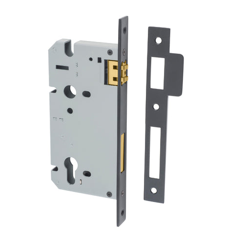 IVER EURO ROLLER MORTICE LOCK - AVAILABLE IN VARIOUS FINISHES AND SIZES