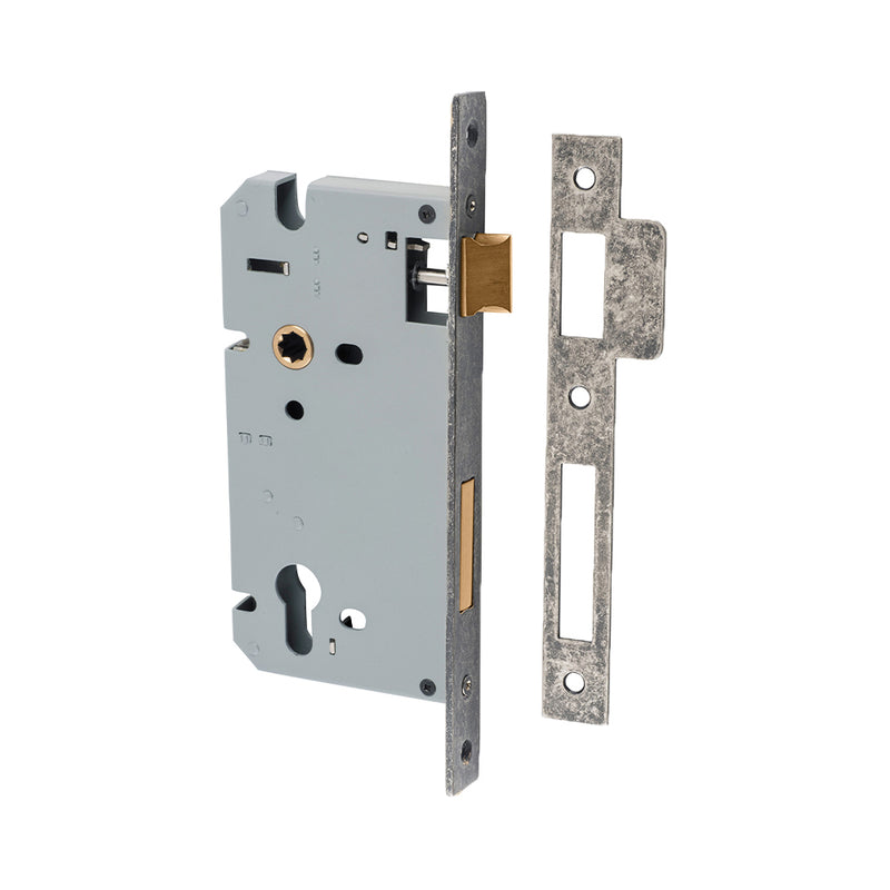 IVER 85MM EURO MORTICE LOCK - AVAILABLE IN VARIOUS FINISHES AND SIZES