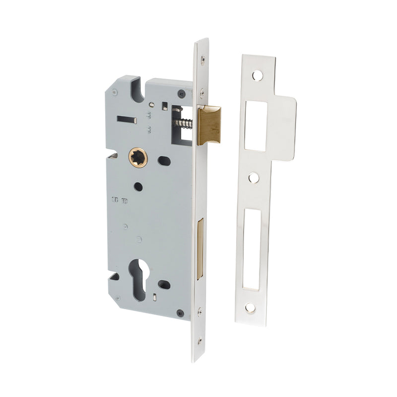 IVER 85MM EURO MORTICE LOCK - AVAILABLE IN VARIOUS FINISHES AND SIZES