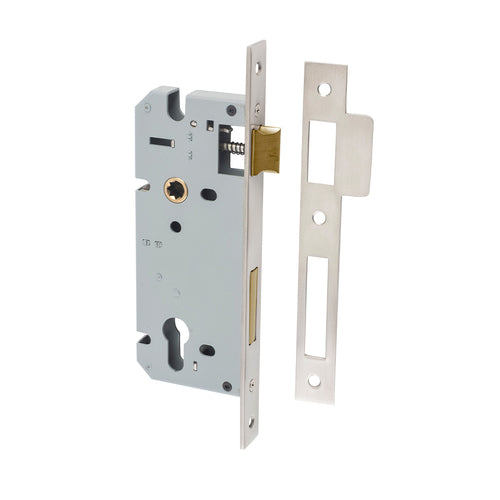 IVER 85MM EURO MORTICE LOCK - AVAILABLE IN VARIOUS FINISHES AND SIZES