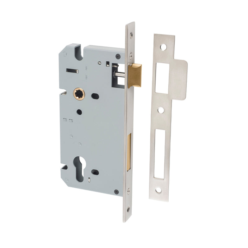 IVER 85MM EURO MORTICE LOCK - AVAILABLE IN VARIOUS FINISHES AND SIZES