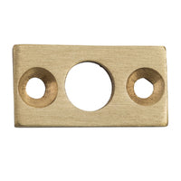 Tradco Barrel Bolt Flat Plate Keeper 7.5mm - Available In Various Finishes