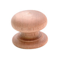 Tradco KSC5 Cedar / Mahogany Woodscrew Knob 48mm