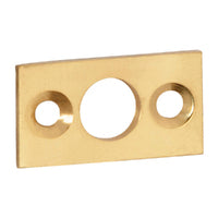 Tradco Barrel Bolt Flat Plate Keeper 7.5mm - Available In Various Finishes