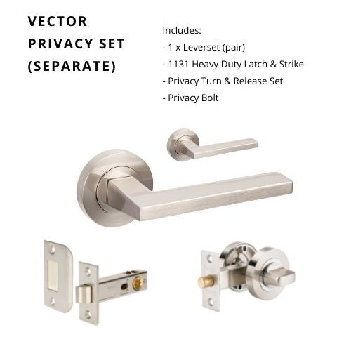 ZANDA VECTOR - Brushed Nickel, Satin Chrome