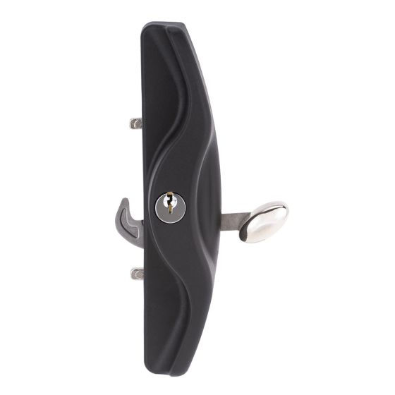 WHITCO W506917 LAWSON 5PIN DOUBLE CYLINDER KD OFFSET OUTER PULL UNI STRIKE 43MM TP Black