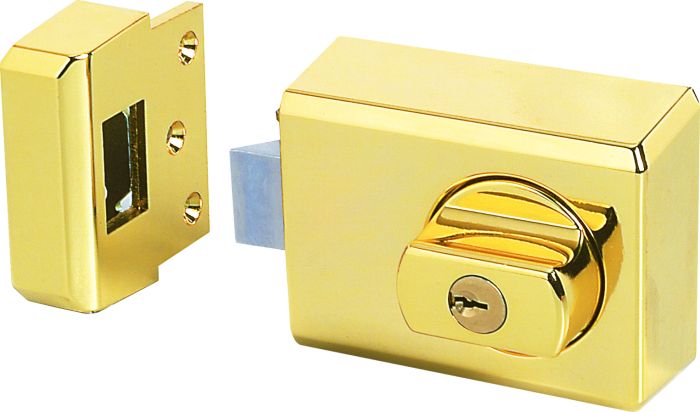 WHITCO W750602 W75 DEADLATCH TIMBER FRAME STRIKE DP Gold