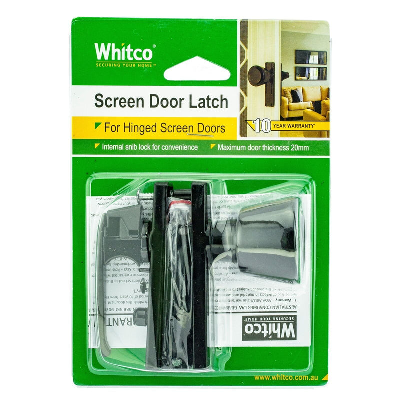 WHITCO W820313 SCREEN DOOR LATCH DP Brown