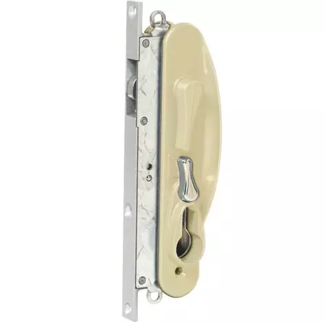 WHITCO W865324 LEICHHARDT STANDARD SLIDING SECURITY DOOR LOCK NO CYLINDER Magnolia