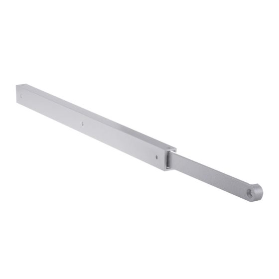 SLIDE ARM ASSEMBLY TO SUIT Y2600SRSIL DOOR CLOSER Silver