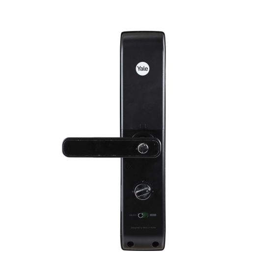 YALE YDM7220 60MM BACKSET MATT BLACK WITH YALE HOME