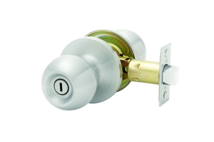 KEY IN KNOB NO CYL PRIVACY SET 60MM TP Satin Stainless