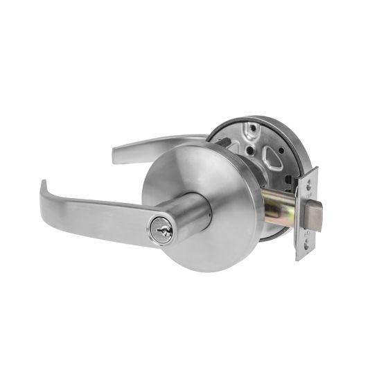 KEY IN LEVER EXTERIOR DEADLATCH SET 60MM TP Satin