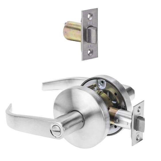 KEY IN LEVER PRIVACY SET 60MM TP Satin Chrome