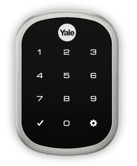 YALE ASSURE SL ELECTRONIC DIGITAL DEADBOLT SATIN CHRO