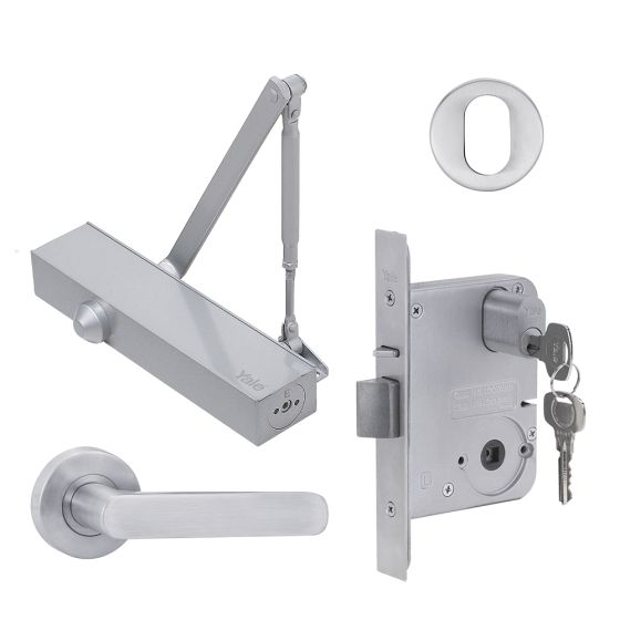 YALE SIMPLICITY KIT MORTICE LOCK, POWER ADJUSTABLE DOOR