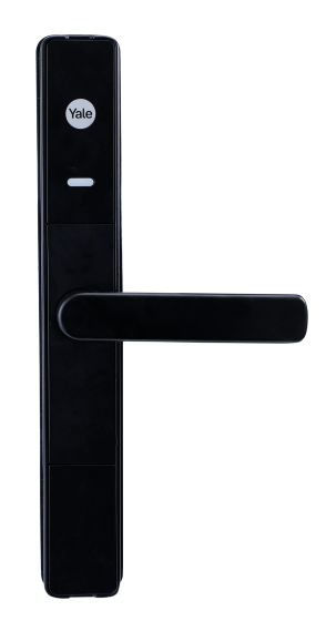 YALE UNITY SECURITY SCREEN DOOR LOCK MATT BLACK Silver