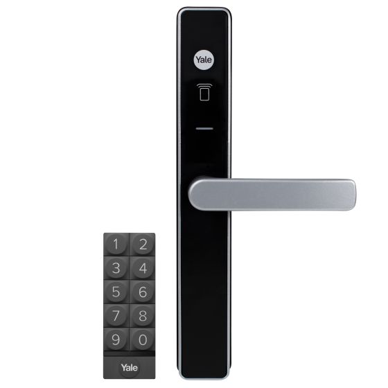 YALE UNITY SECURITY SCREEN DOOR LOCK SILVER WITH SMART