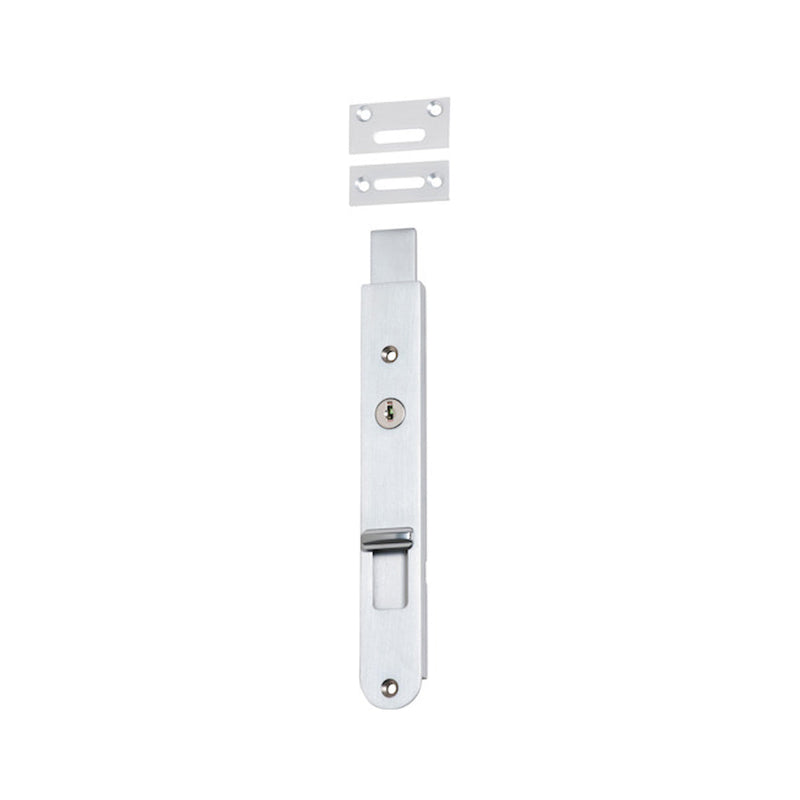 IVER LOCKING FLUSH BOLT - AVAILABLE IN VARIOUS SIZES AND FINISHES