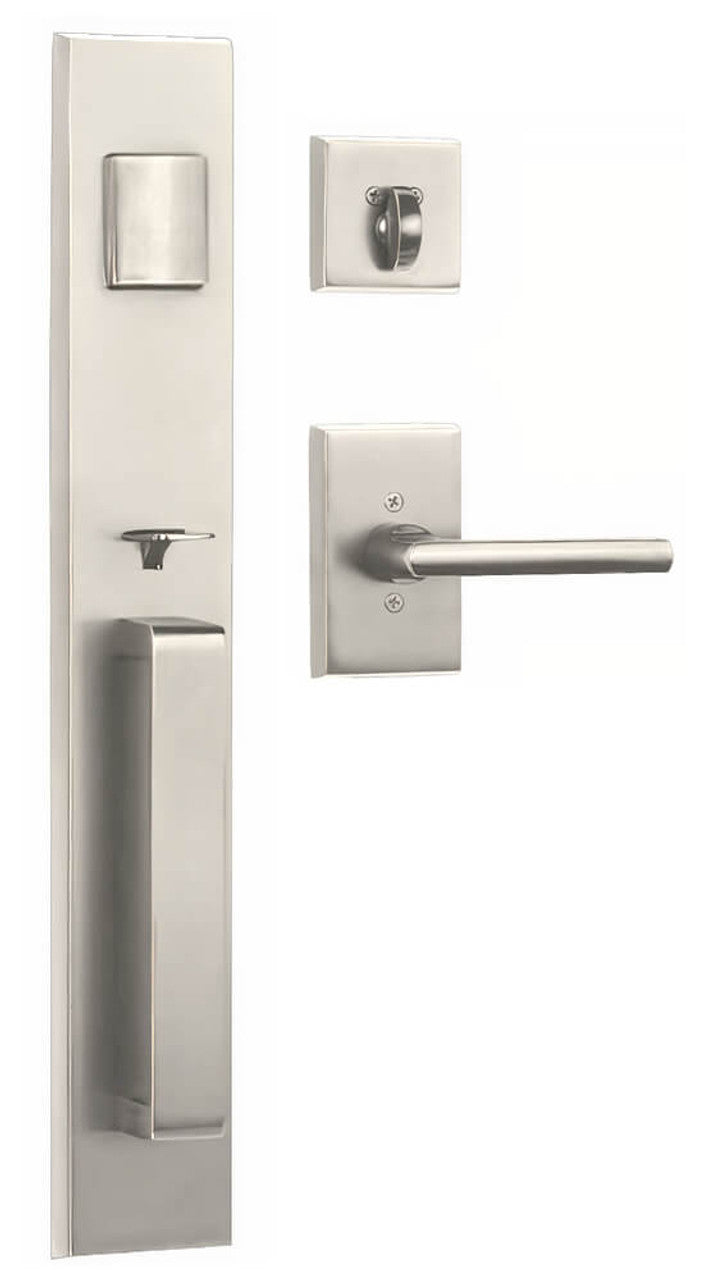 N2Lok Agrigento Entry Door Handle Set