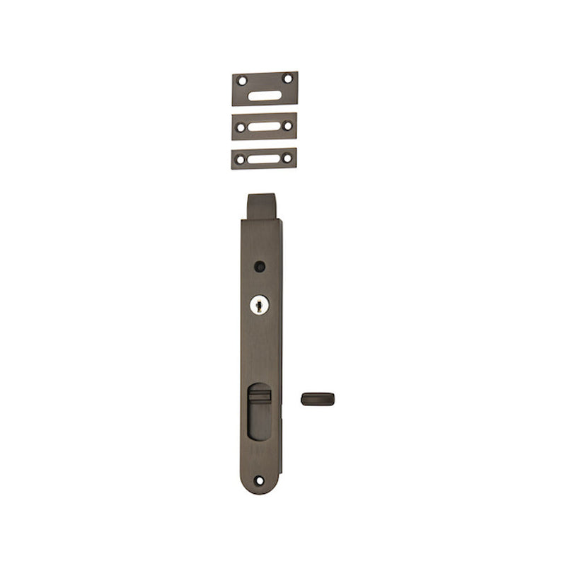 IVER LOCKING FLUSH BOLT - AVAILABLE IN VARIOUS SIZES AND FINISHES