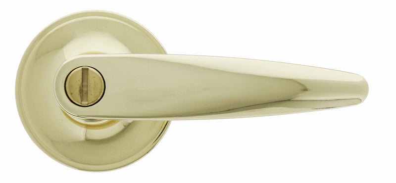 Carbine Kingston SL7000 Tiebolt Standard Privacy Lever set,   , Boxed, Polished Brass