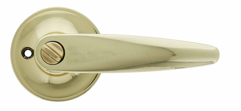 Carbine Kingston SL7000 Tiebolt Standard Privacy Lever set,   , Boxed, Polished Brass