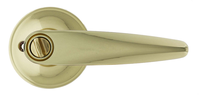 Carbine Kingston SL7000 Tiebolt Standard Entrance Lever set, C4  Keyed to Differ, Display Pack, Polished Brass