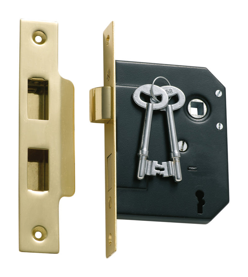 TRADCO 3 LEVER MORTICE LOCK BACKSET 57MM