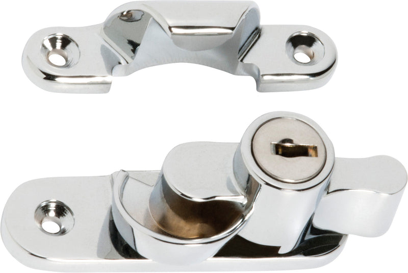 TRADCO KEY OPERATED LOCKING SASH FASTENER 20MM