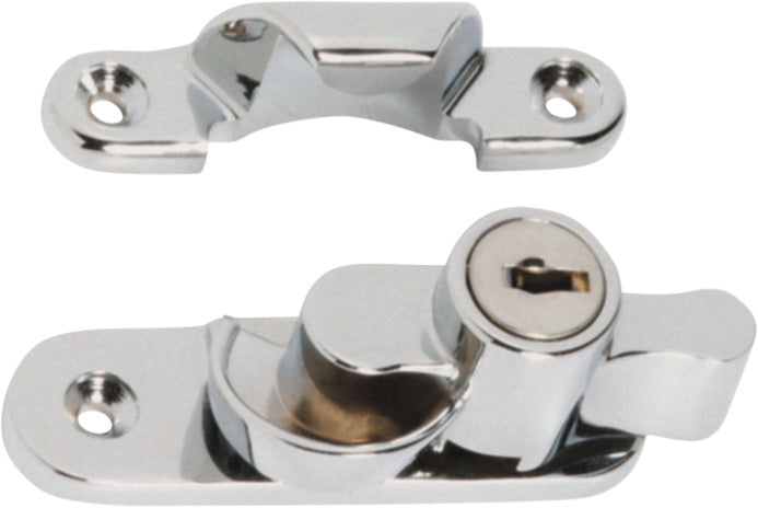 TRADCO KEY OPERATED LOCKING SASH FASTENER 20MM