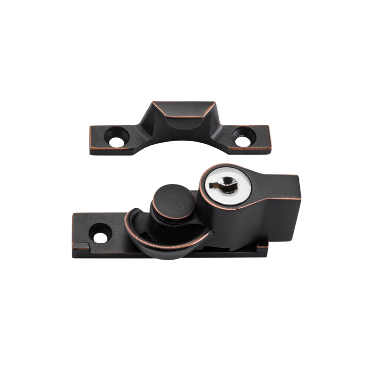 TRADCO KEY OPERATED NARROW LOCKING SASH FASTENER