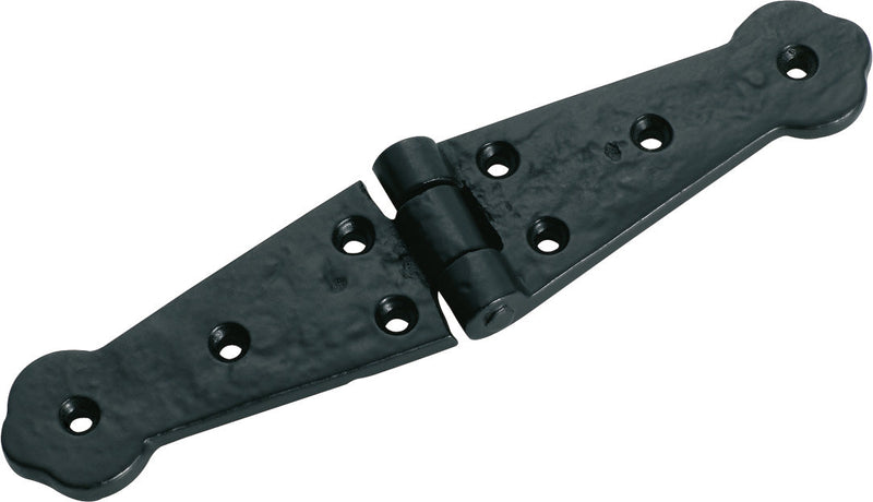 Tradco Strap Hinge MI Matt Black 165x35mm